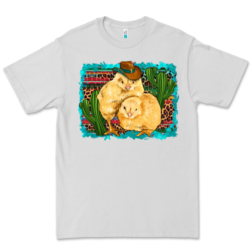 Western Cowboy Chicks Cactus Coop Animals  Leopard Serape Turquoise Premium Tee by Artiststas | Teevron