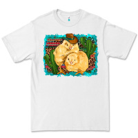 White western cowboy chicks cactus coop animals  leopard serape turquoise Premium Tee - Artiststas