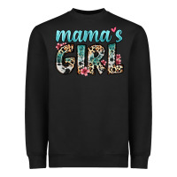 Black mama s girl Heavyweight Sweatshirt - Zillion Design Studio