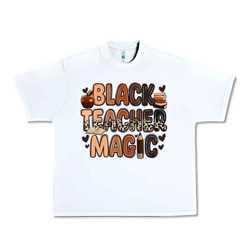 Black Teacher Magic Juneteenth Urban Heavy Tee by Zillion Design Studio | Teevron