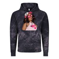 Cloud Black pink sunglasses afro black girl Vintage Hoodie - texasbilliewilder
