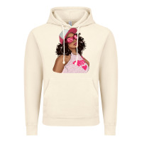 Vintage Artic pink sunglasses afro black girl Vintage Hoodie - texasbilliewilder