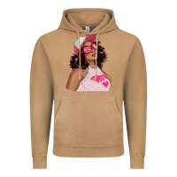Vintage Camel pink sunglasses afro black girl Vintage Hoodie - texasbilliewilder