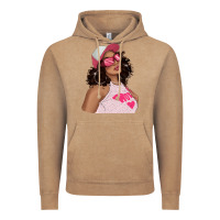 Vintage Coffee pink sunglasses afro black girl Vintage Hoodie - texasbilliewilder