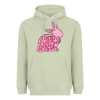 Matcha happy easter rabbit Heavyweight Hoodie - MaliasSmallBusiness