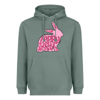 Sage happy easter rabbit Heavyweight Hoodie - MaliasSmallBusiness