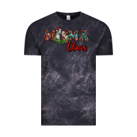 Cloud Black mama claus Vintage Tee - RanaPortraitStore