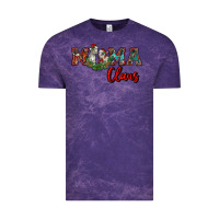 Cloud Purple mama claus Vintage Tee - RanaPortraitStore