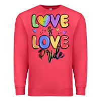 Cardinal love is love pride Premium Sweatshirt - MaliasSmallBusiness