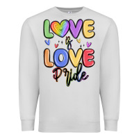 Love Is Love Pride Premium Sweatshirt | Teevron