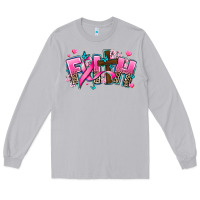 Moon Dust cancer faith cross Long Sleeve Tee - AdoDesignShop