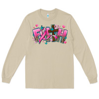Mushroom cancer faith cross Long Sleeve Tee - AdoDesignShop