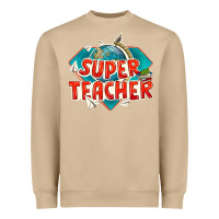 Mushroom super teacher Heavyweight Sweatshirt - texasbilliewilder