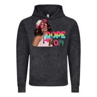 Pink Sunglasses Afro Black Girl Dope Mom Vintage Hoodie | Teevron