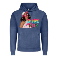 Vintage Denim pink sunglasses afro black girl dope mom Vintage Hoodie - texasbilliewilder