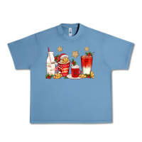 Pebble Blue santa fuel coffee cups Urban Heavy Tee - texasbilliewilder