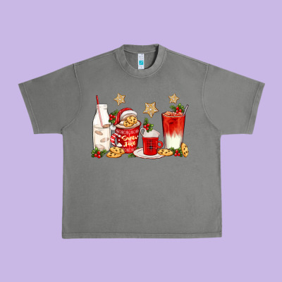 Santa Fuel Coffee Cups Urban Heavy Tee Designed By Texasbilliewilder