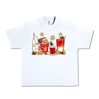 White santa fuel coffee cups Urban Heavy Tee - texasbilliewilder