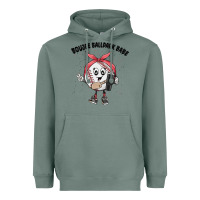 Sage boujee ballpark babe Heavyweight Hoodie - MaliasSmallBusiness