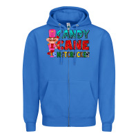 True Royal candy cane and pink nutcracker ado Zipper Hoodie - AdoDesignShop