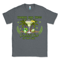 Charcoal Heather tanned and tipsy cocktail club sip and chill Classic Tee - JahusDesignShop