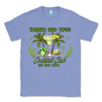 Colony Blue tanned and tipsy cocktail club sip and chill Classic Tee - JahusDesignShop