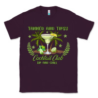Plum tanned and tipsy cocktail club sip and chill Classic Tee - JahusDesignShop
