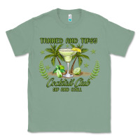 Sage tanned and tipsy cocktail club sip and chill Classic Tee - JahusDesignShop