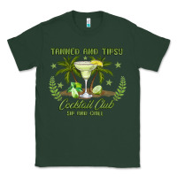 Sports Green tanned and tipsy cocktail club sip and chill Classic Tee - JahusDesignShop