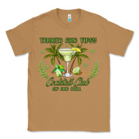 Toasted Coconut tanned and tipsy cocktail club sip and chill Classic Tee - JahusDesignShop