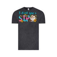 Vintage Black i don't give a sip Vintage Tee - Zillion Design Studio