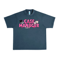 Midnight Navy breast cancer case manager Urban Heavy Tee - texasbilliewilder