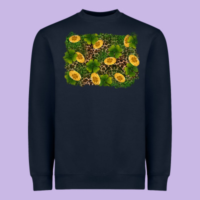 St Patricks Day Background Heavyweight Sweatshirt Designed By Ranaportraitstore