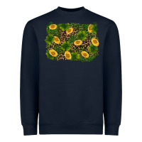 Navy st patricks day background Heavyweight Sweatshirt - RanaPortraitStore