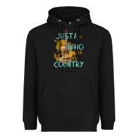 Black just a girl who loves country music Heavyweight Hoodie - MaliasSmallBusiness