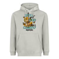 Moon Dust just a girl who loves country music Heavyweight Hoodie - MaliasSmallBusiness