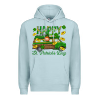 Blue Mist Happy St. Patricks Day Premium Hoodie - BundleAndBundleShop