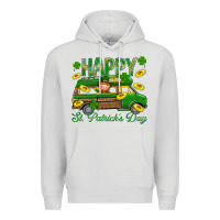 Dove Grey Happy St. Patricks Day Premium Hoodie - BundleAndBundleShop