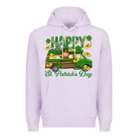 Lilac Happy St. Patricks Day Premium Hoodie - BundleAndBundleShop