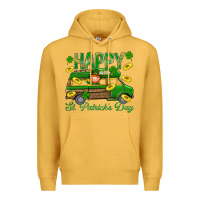 Mustard Happy St. Patricks Day Premium Hoodie - BundleAndBundleShop