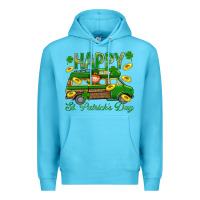 Ocean Blue Happy St. Patricks Day Premium Hoodie - BundleAndBundleShop