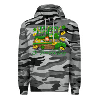 Slate Camo Happy St. Patricks Day Premium Hoodie - BundleAndBundleShop