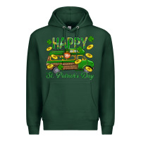 Sports Green Happy St. Patricks Day Premium Hoodie - BundleAndBundleShop