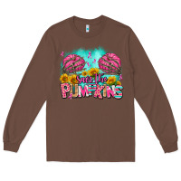 Chestnut save the pumpkins Long Sleeve Tee - AdoDesignShop