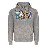 Cloud Rock siberian husky coffee cups Vintage Hoodie - Zillion Design Studio