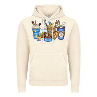 Vintage Artic siberian husky coffee cups Vintage Hoodie - Zillion Design Studio