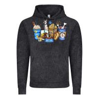 Vintage Black siberian husky coffee cups Vintage Hoodie - Zillion Design Studio