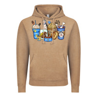 Vintage Coffee siberian husky coffee cups Vintage Hoodie - Zillion Design Studio