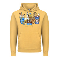 Vintage Mustard siberian husky coffee cups Vintage Hoodie - Zillion Design Studio