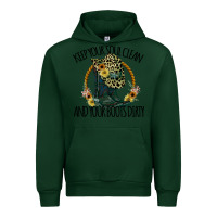 Forest Green Keep Your Soul Clean And Your Boots Dırty Cowgirl Boots Urban Hoodie - Bettercallsaul